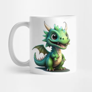 Cute Baby Dragon - Patrick the Green Mug